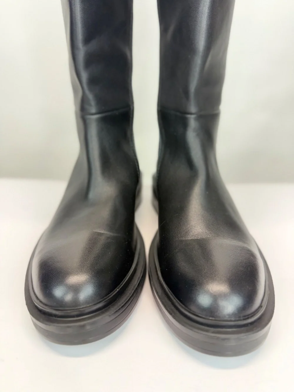 La CANADIENNE Black Leather Over-the-Knee Riding Boots